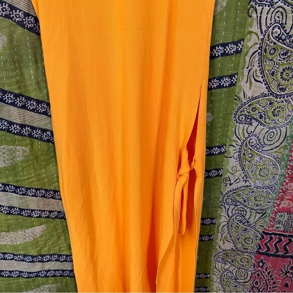 Simon Miller Tangerine Junjo Halter Maxi Dress Size Large - Picture 5 of 16